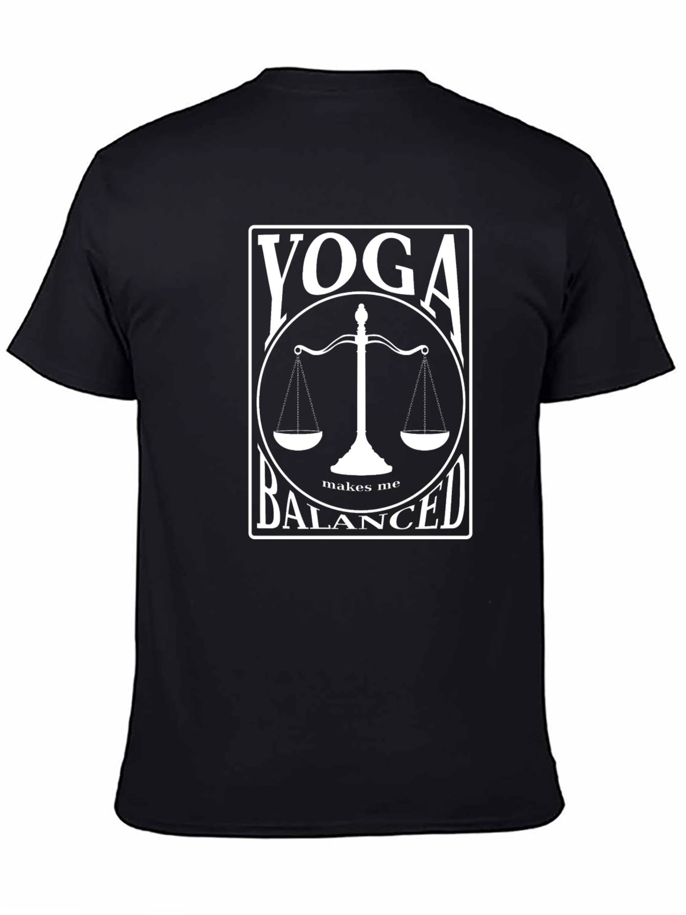 Yoga Balanced T-Shirt - Unisex Cotton Tee