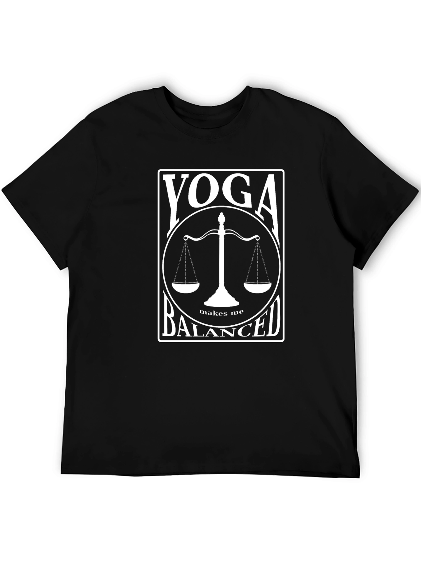 Yoga Balanced T-Shirt - Unisex Cotton Tee