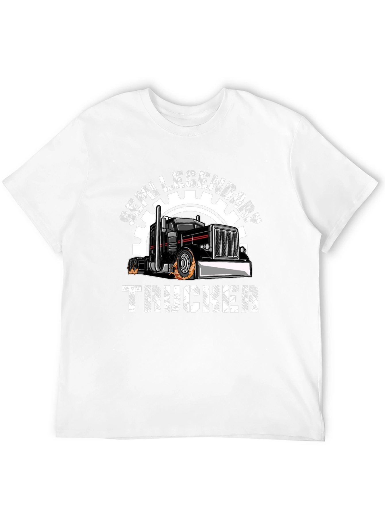 Semi Legendary Trucker Graphic T-Shirt