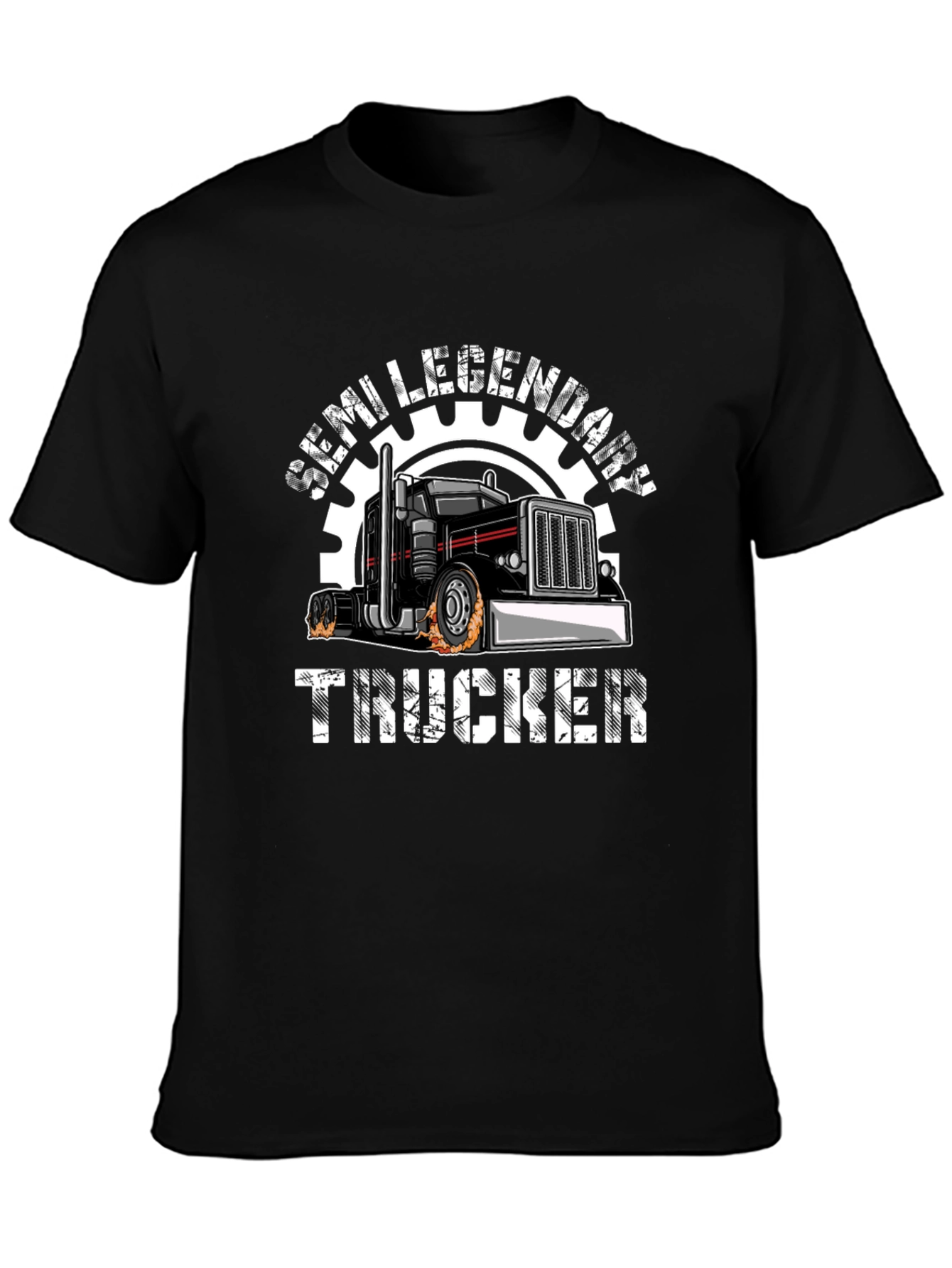 Semi Legendary Trucker Graphic T-Shirt