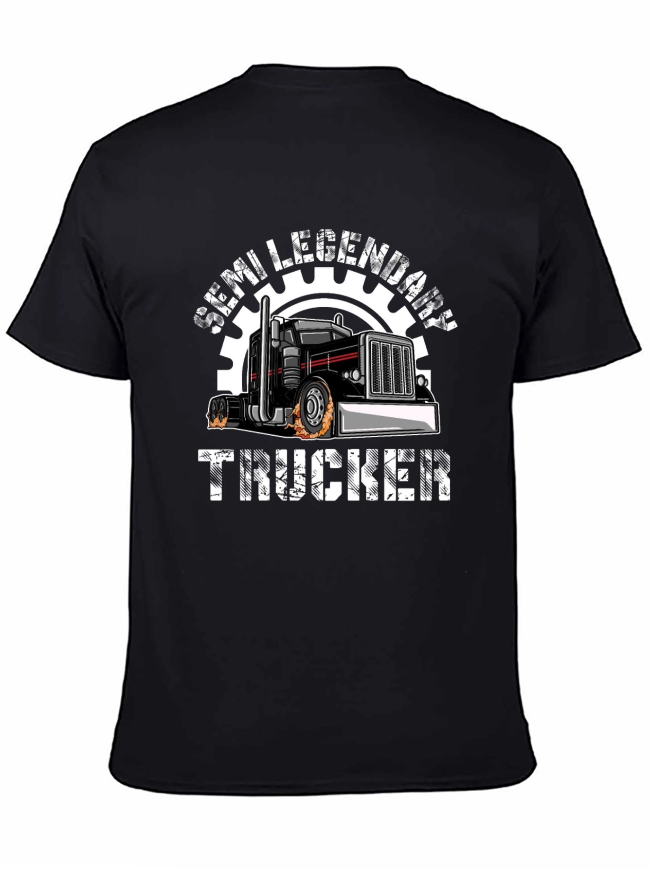 Semi Legendary Trucker Graphic T-Shirt