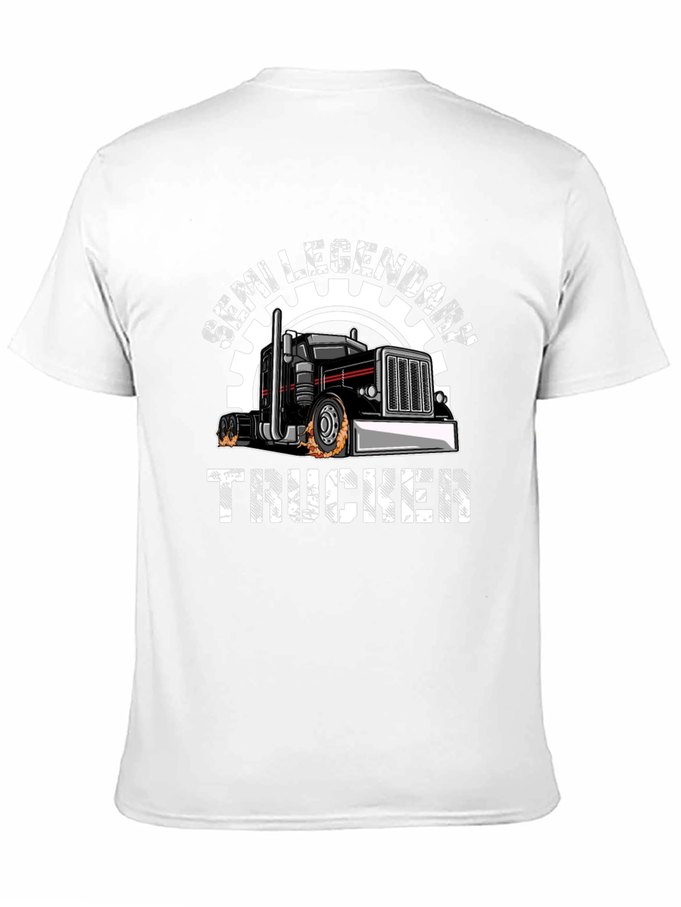 Semi Legendary Trucker Graphic T-Shirt