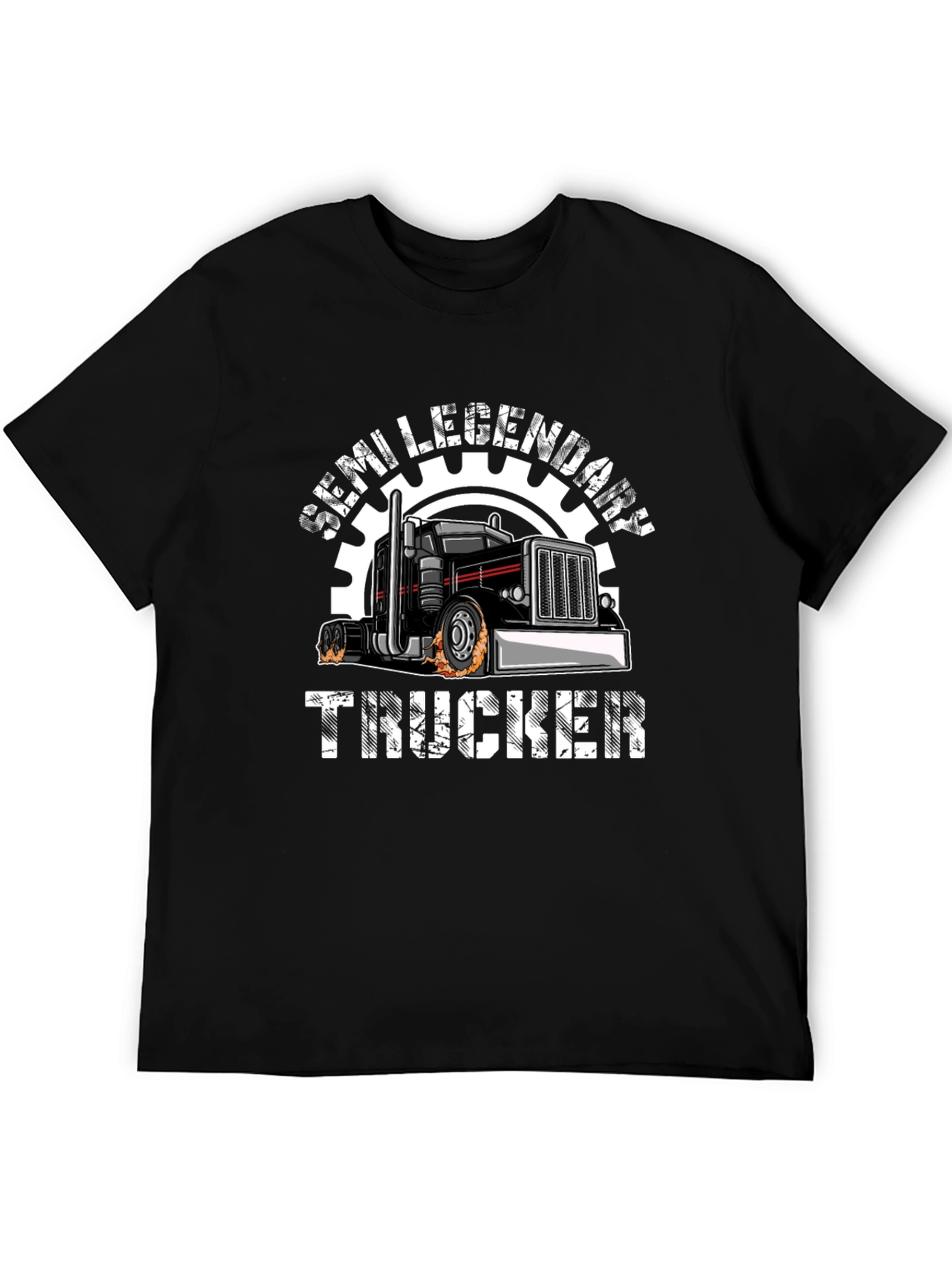 Semi Legendary Trucker Graphic T-Shirt