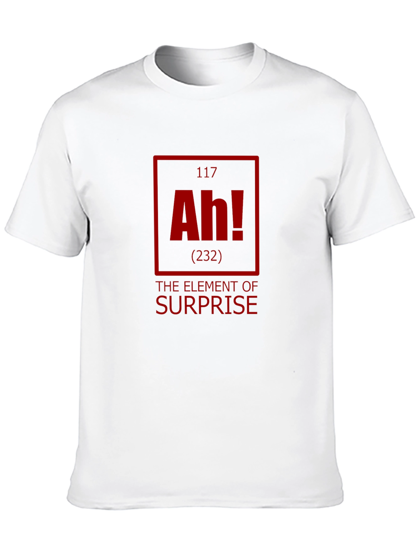 Element of Surprise Graphic Tee - Funny Science Shirt