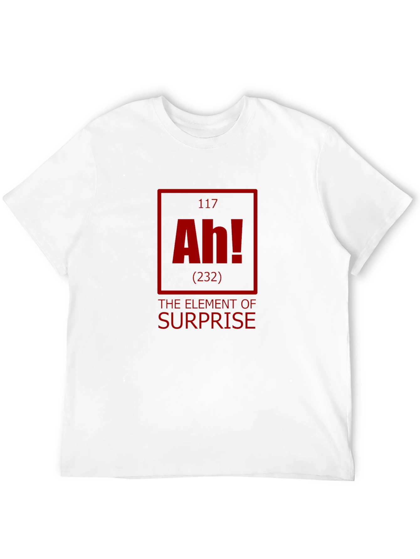 Element of Surprise Graphic Tee - Funny Science Shirt