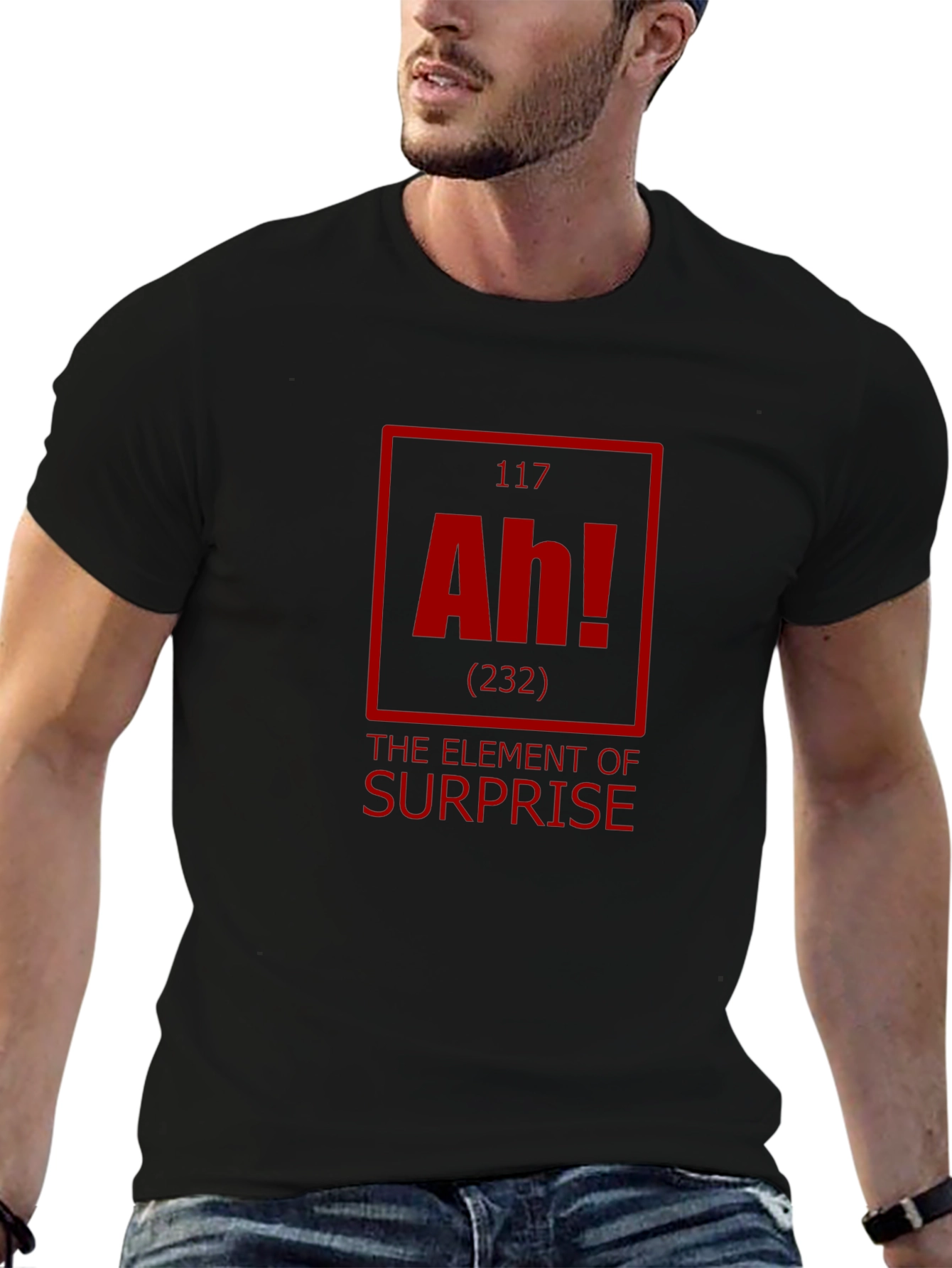 Element of Surprise Graphic Tee - Funny Science Shirt