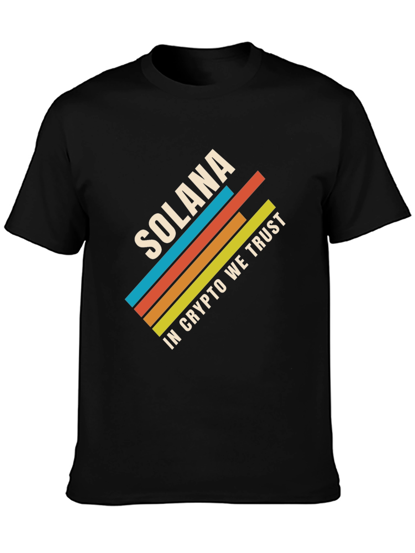 Solana Crypto T-Shirt - Trust The Chain
