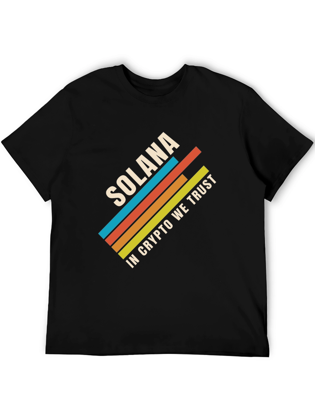 Solana Crypto T-Shirt - Trust The Chain
