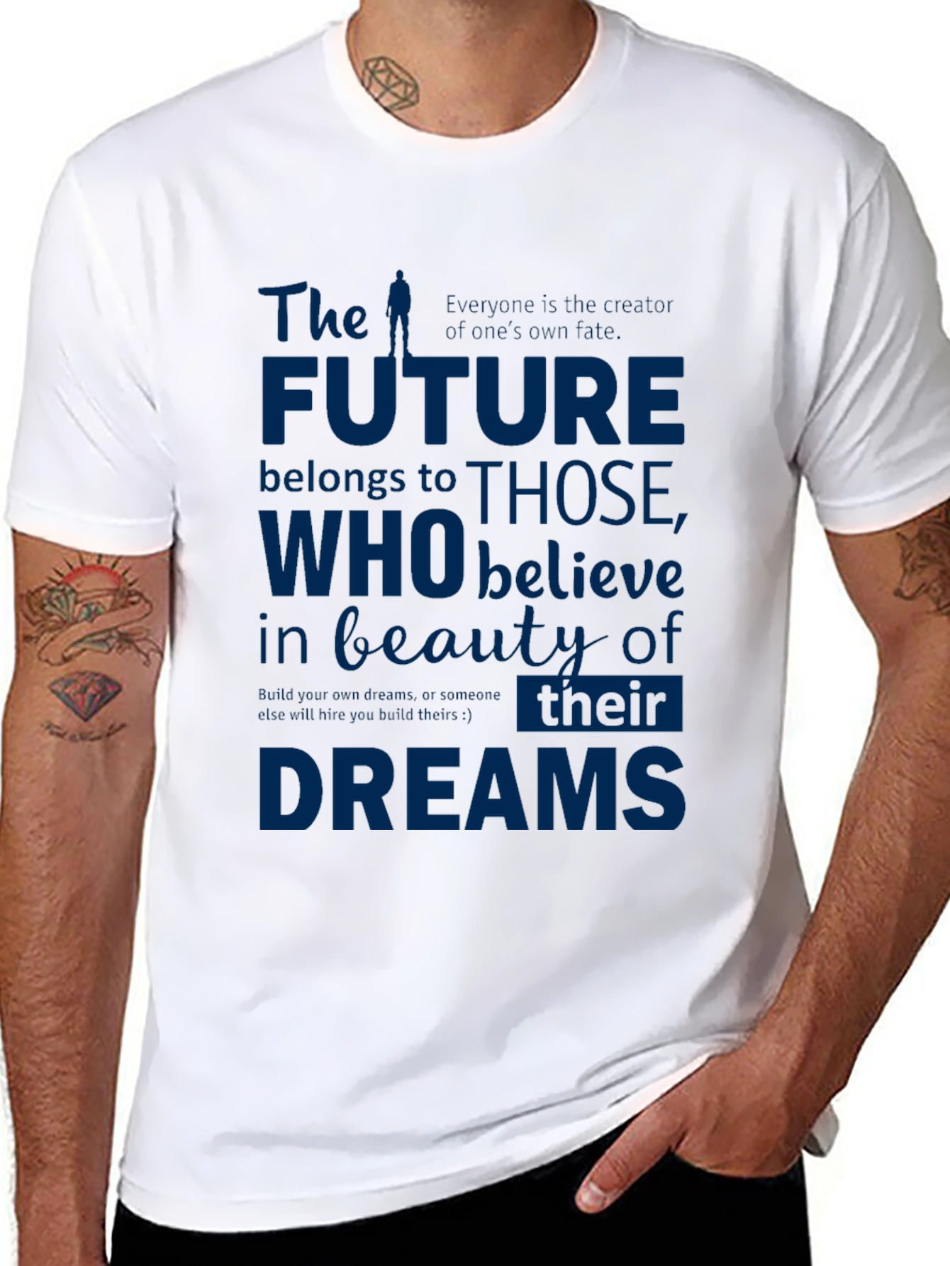 The Future Belongs To Those T-Shirt