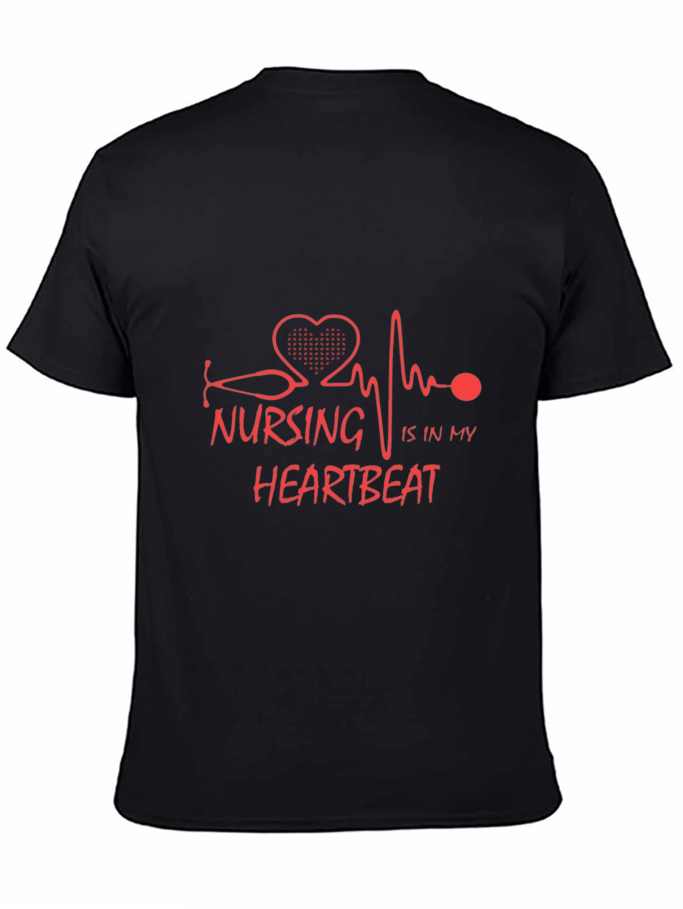 Nursing Is In My Heartbeat T-Shirt