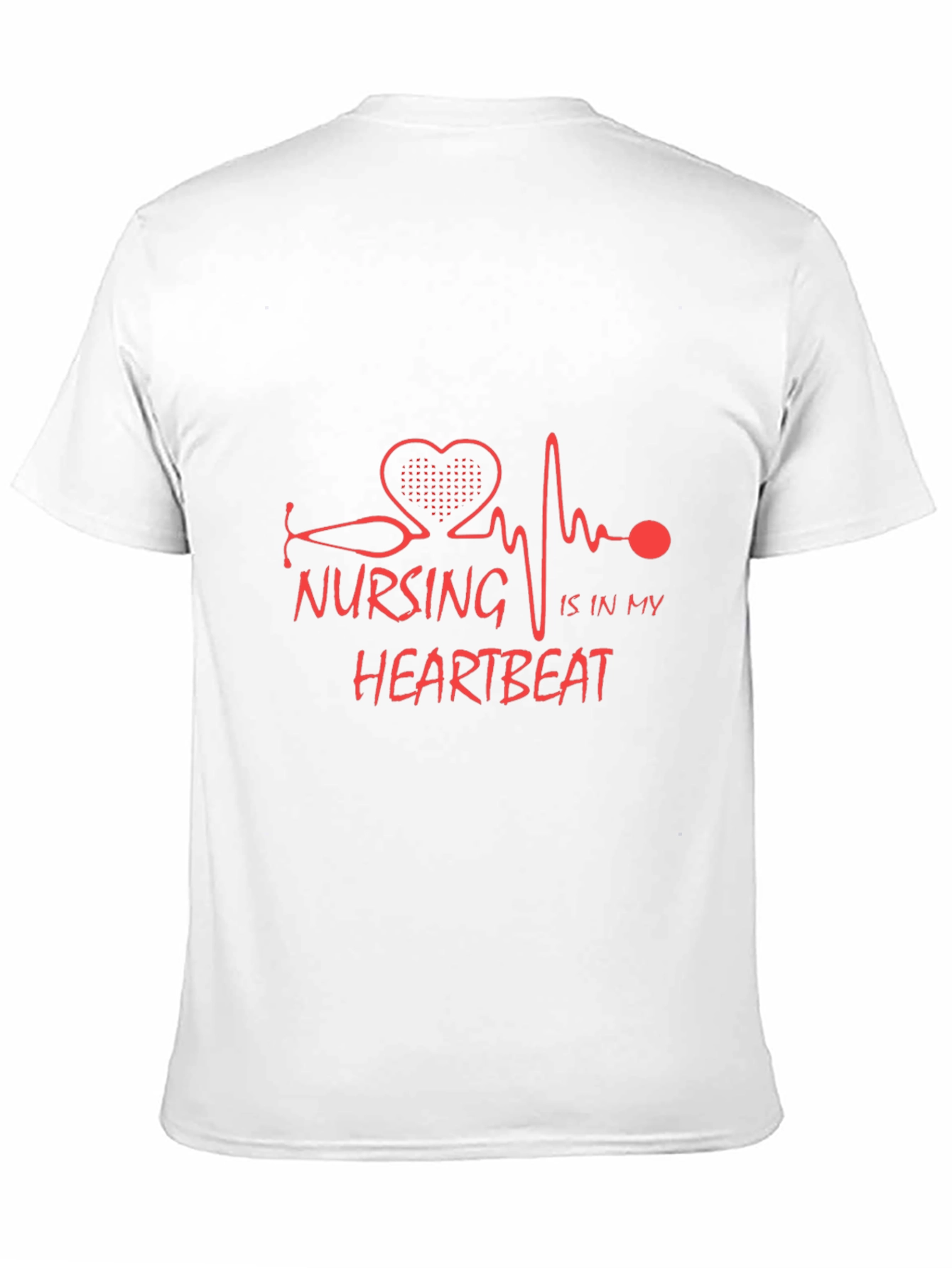 Nursing Is In My Heartbeat T-Shirt
