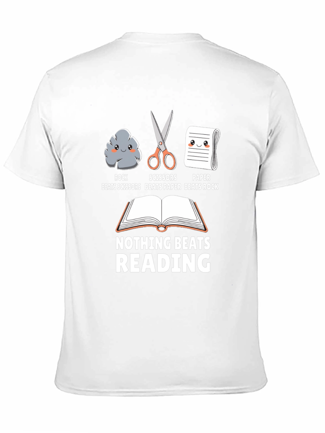 Rock Paper Scissors Reading T-Shirt