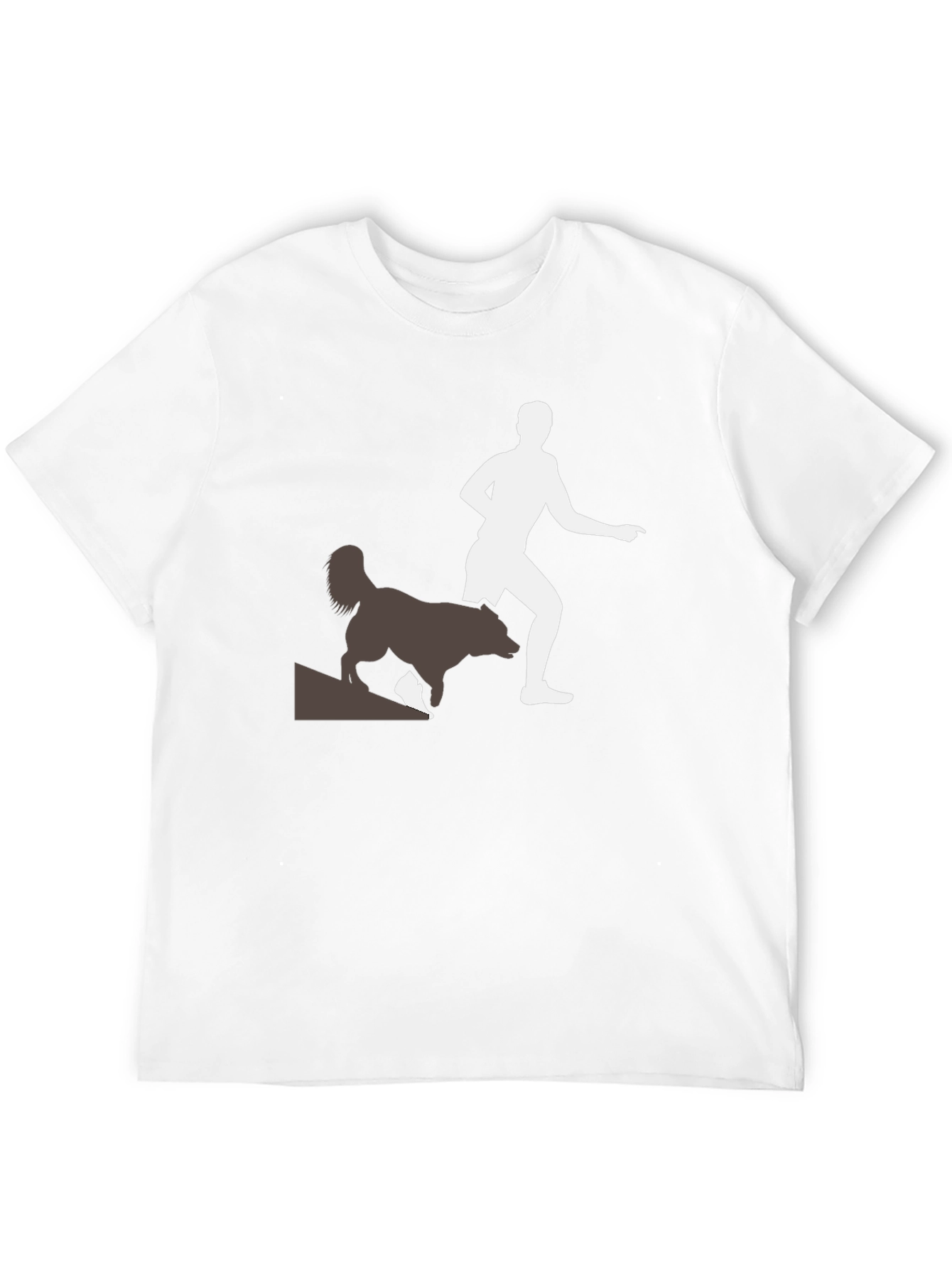 Running with Dogs Tee - Black