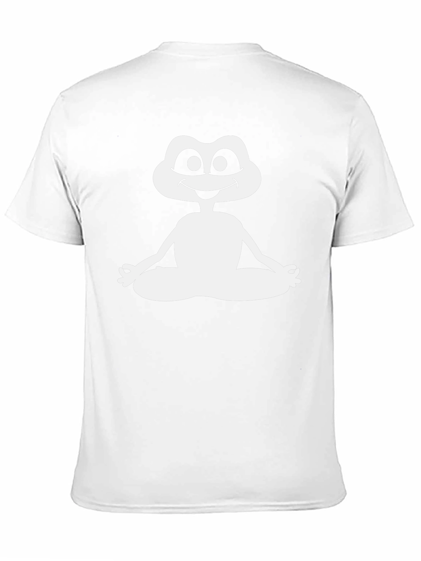 Meditating Frog Graphic Tee - Yoga Humor T-Shirt