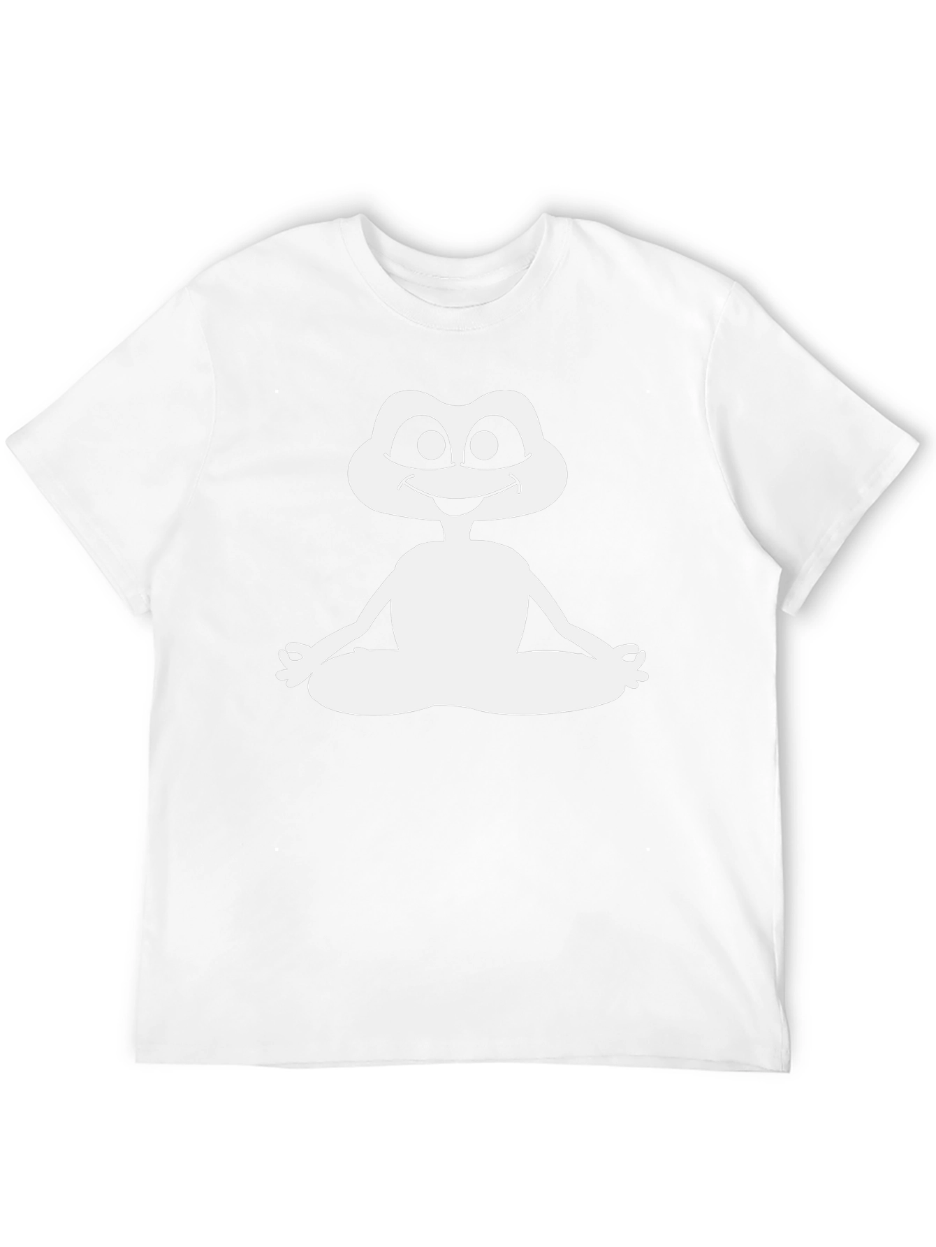 Meditating Frog Graphic Tee - Yoga Humor T-Shirt