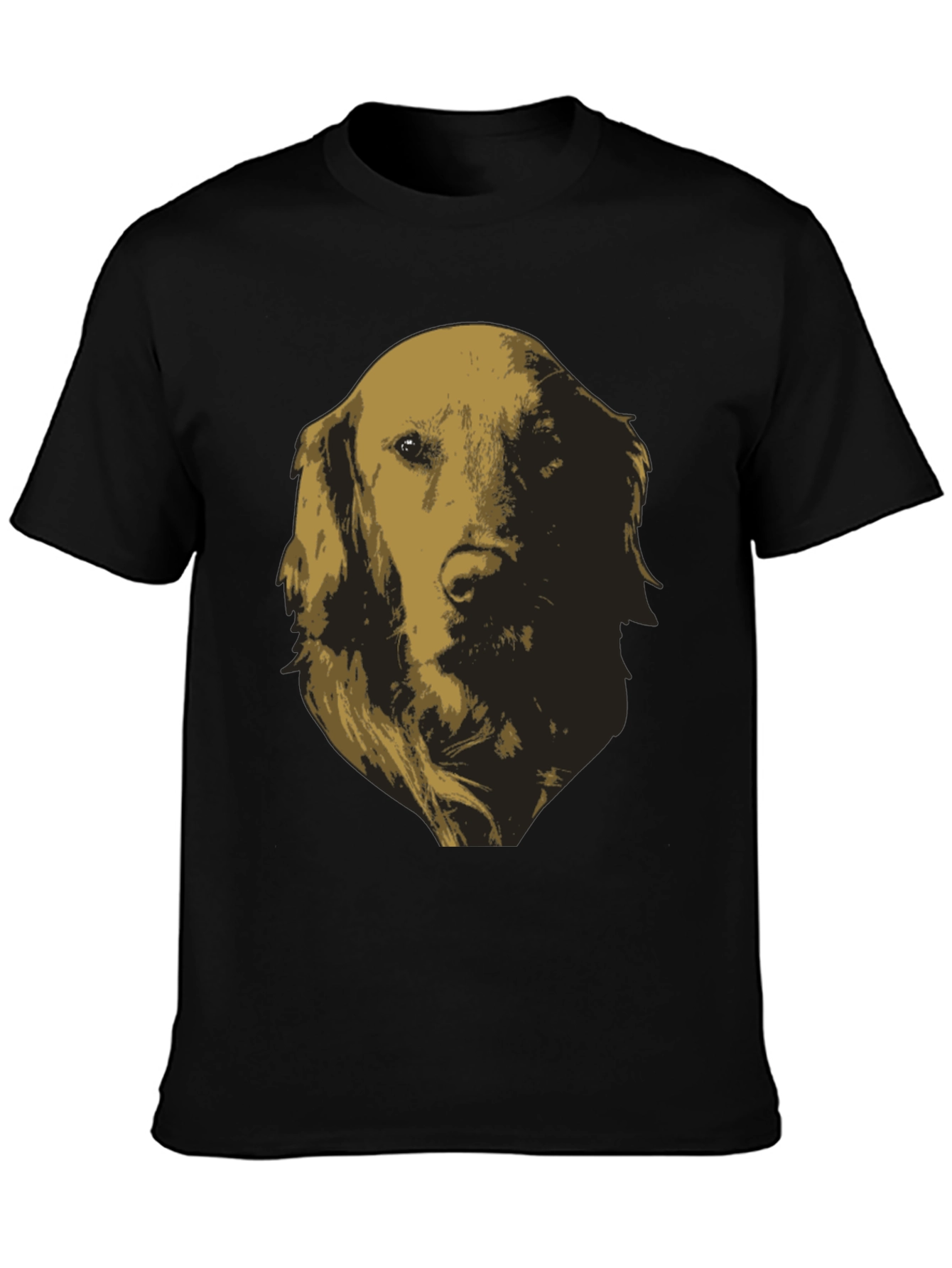 Golden Retriever Dog Graphic Tee