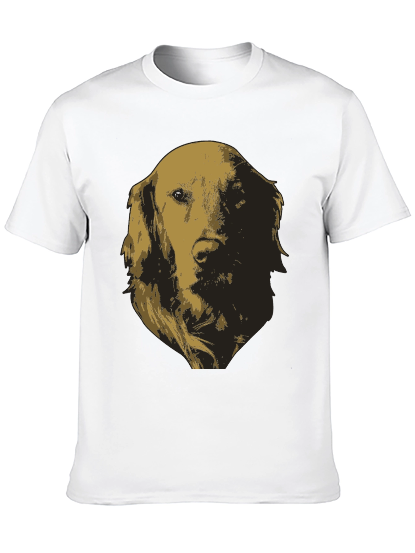 Golden Retriever Dog Graphic Tee