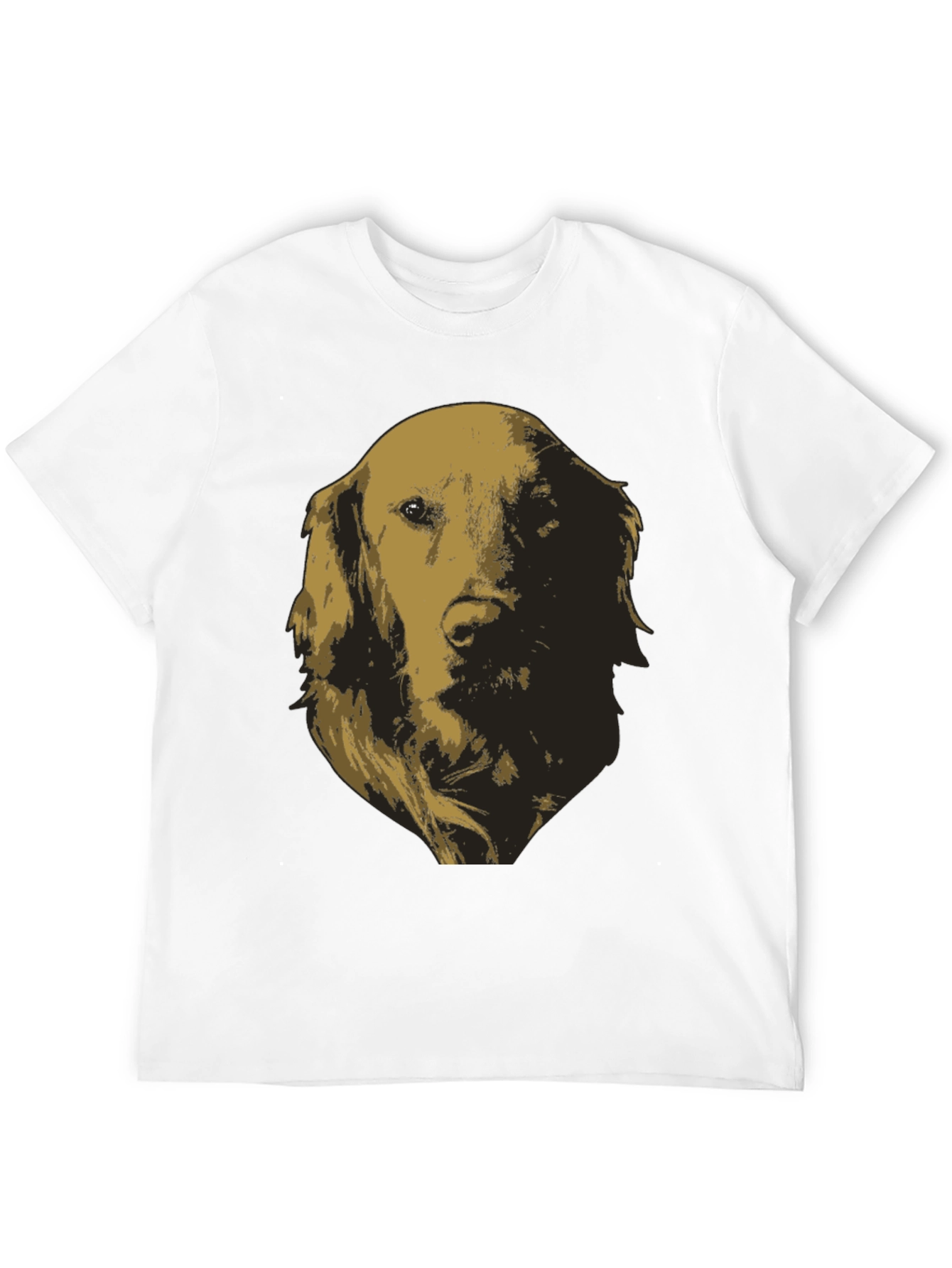 Golden Retriever Dog Graphic Tee