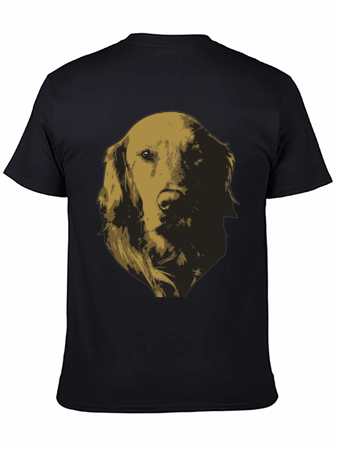 Golden Retriever Dog Graphic Tee