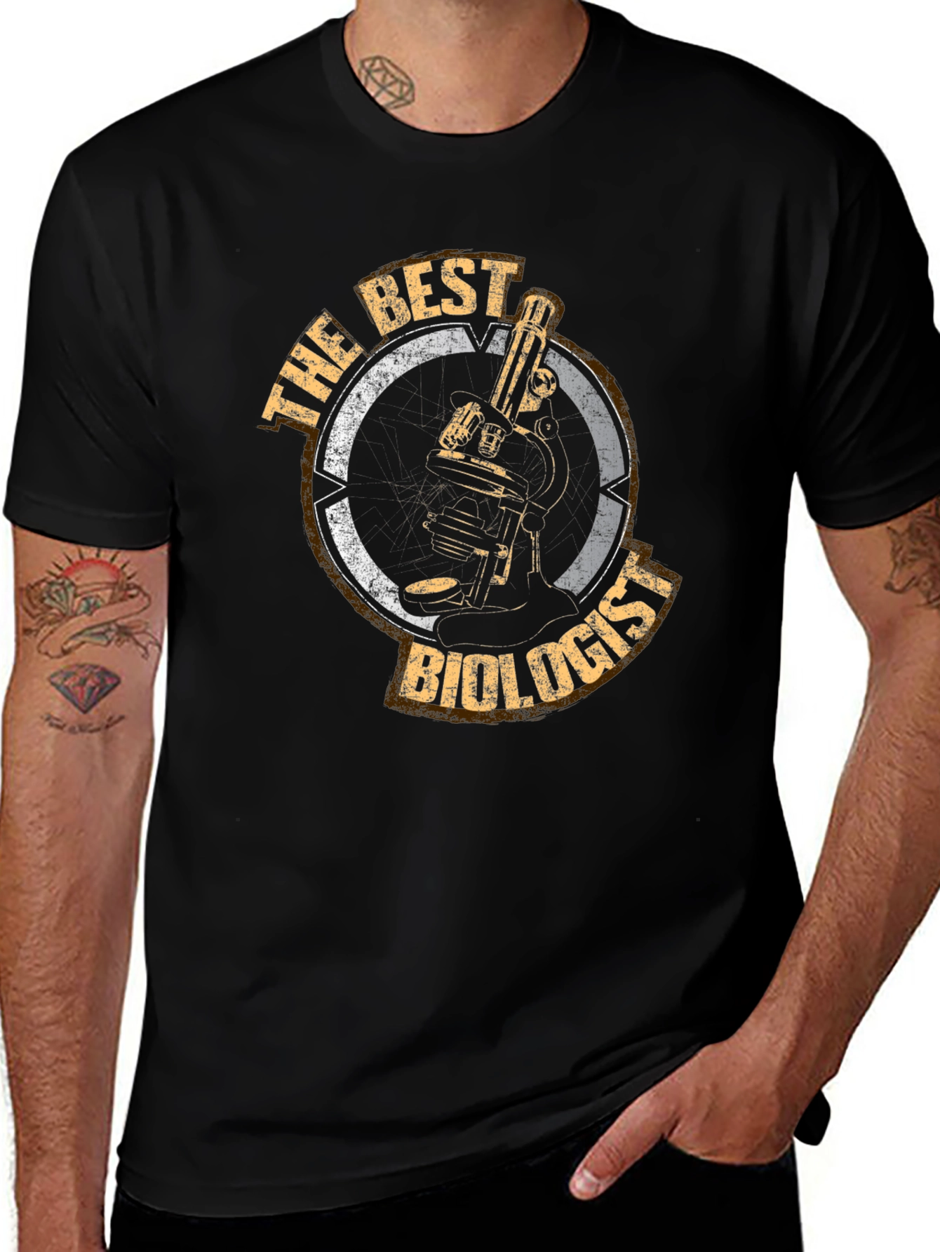 The Best Biologist T-Shirt - Science Tee