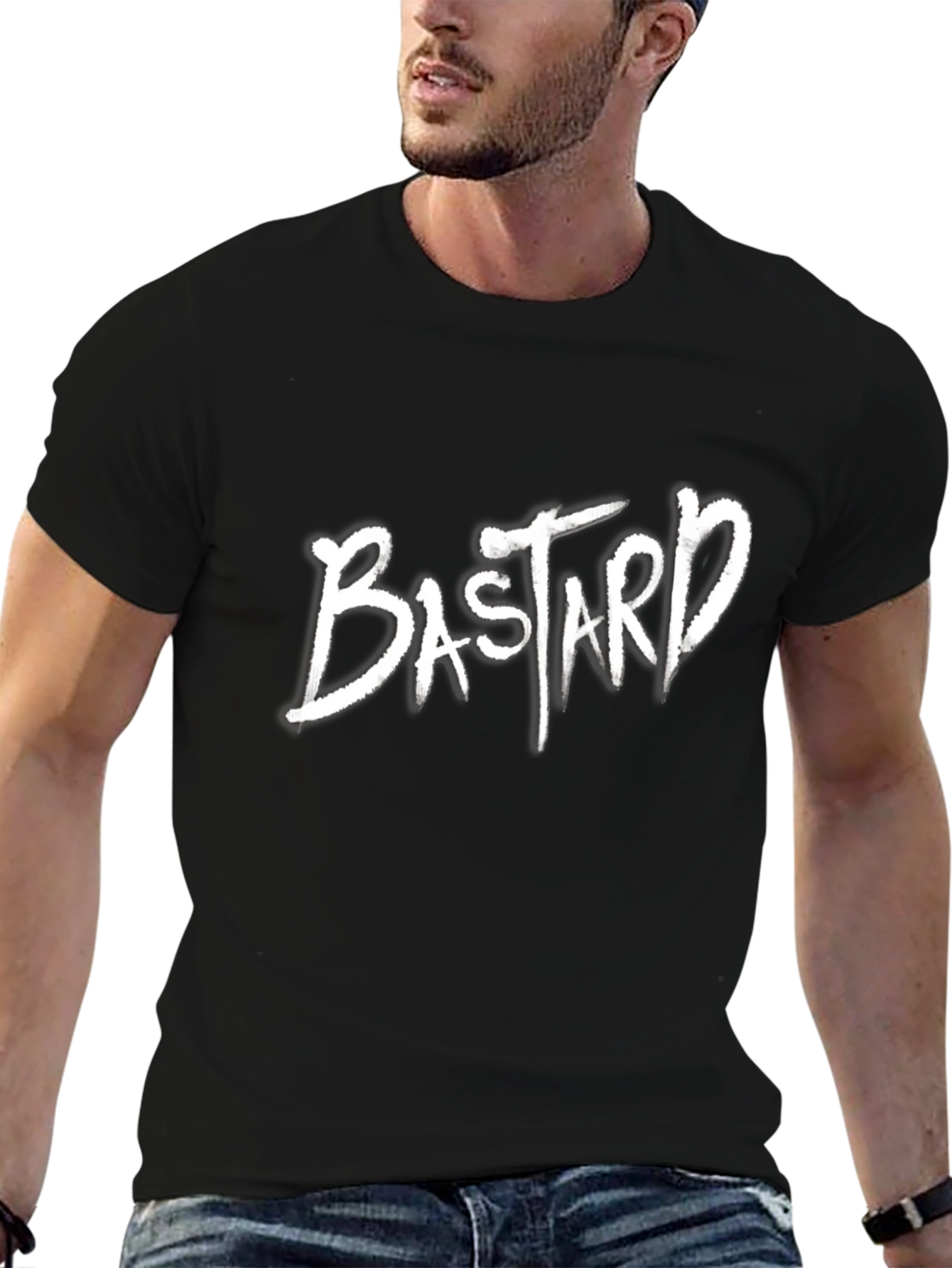 Bastard Graphic T-Shirt - Bold Statement Tee