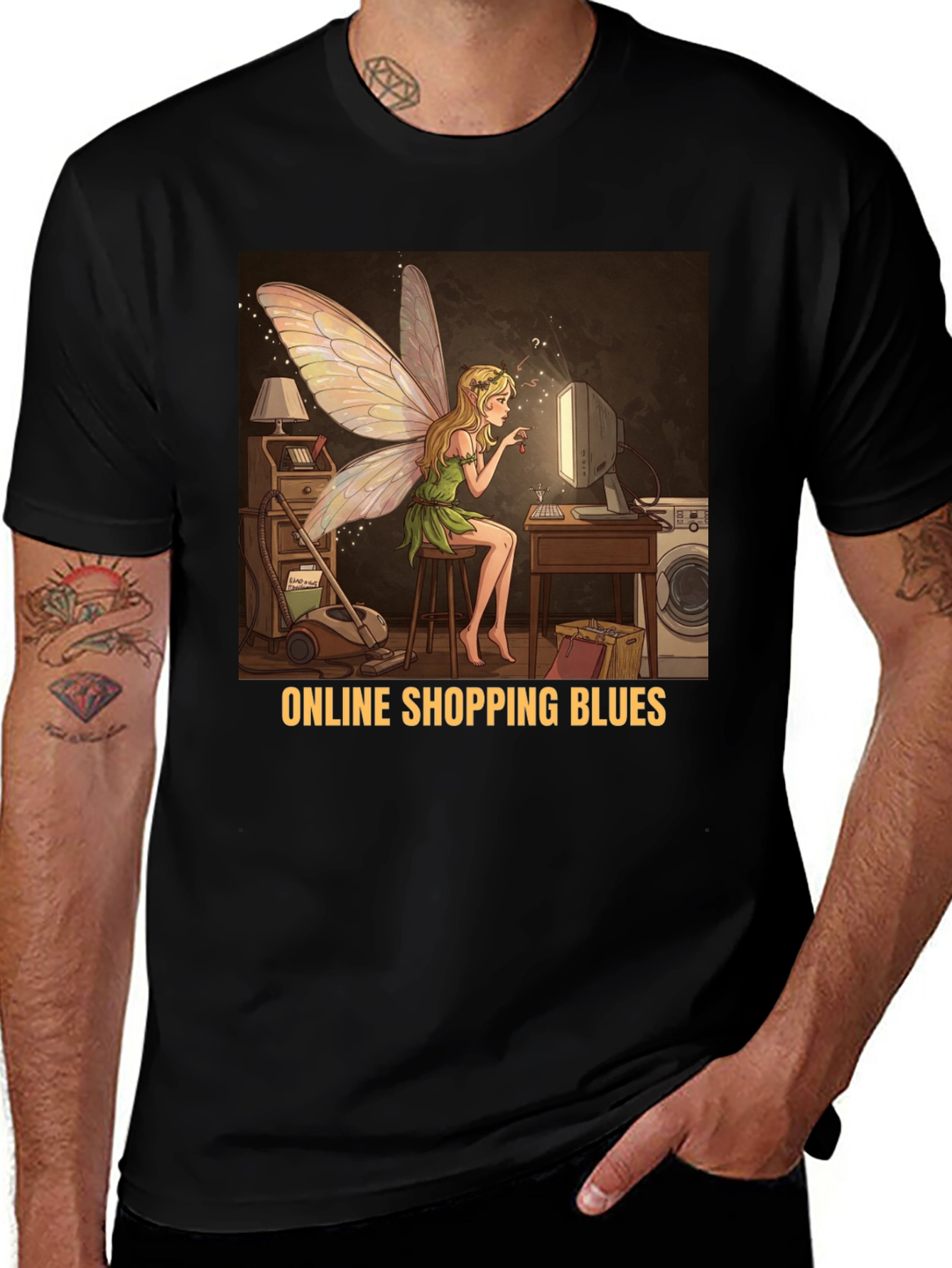 Online Shopping Blues T-Shirt