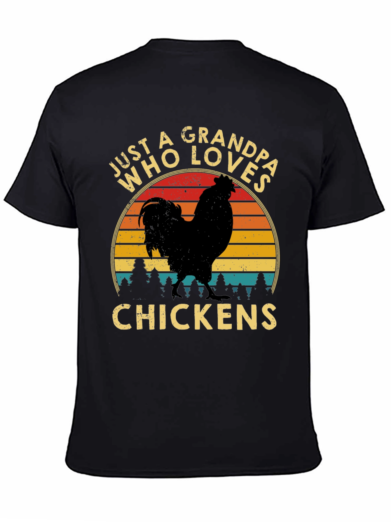 Grandpa Chicken Lover T-Shirt