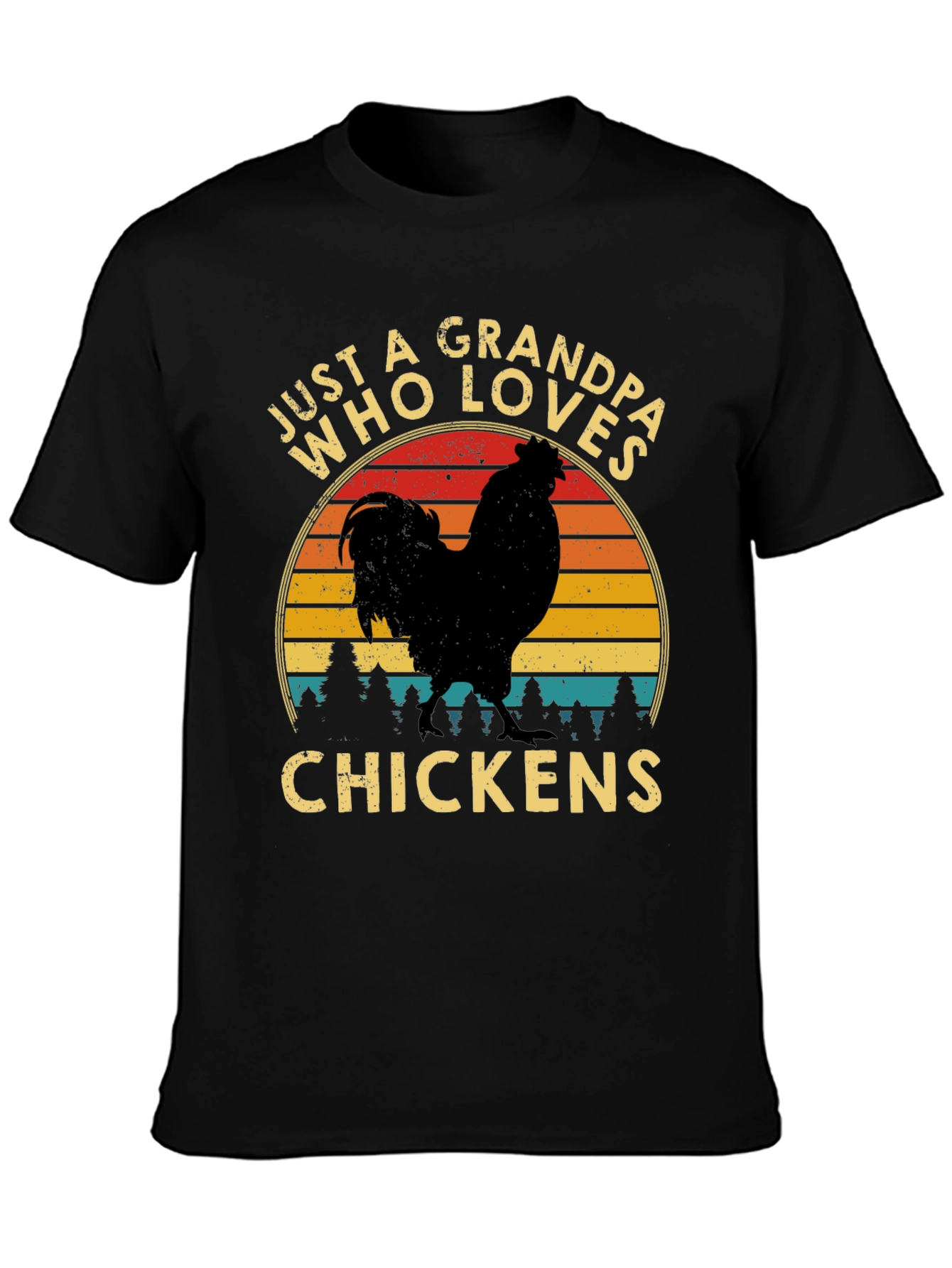 Grandpa Chicken Lover T-Shirt