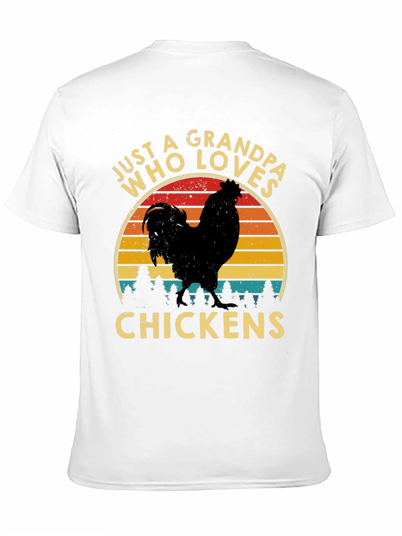 Grandpa Chicken Lover T-Shirt