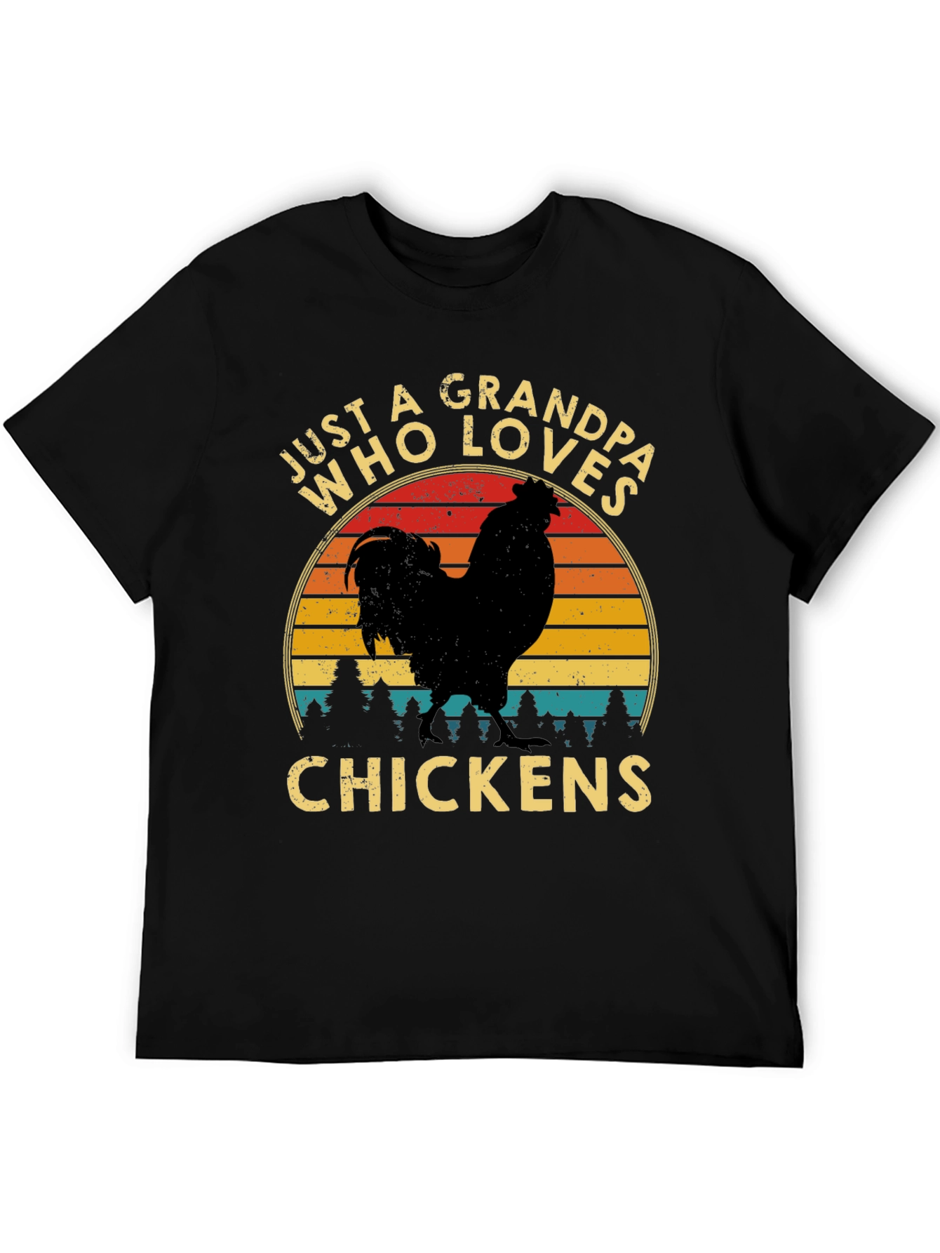 Grandpa Chicken Lover T-Shirt
