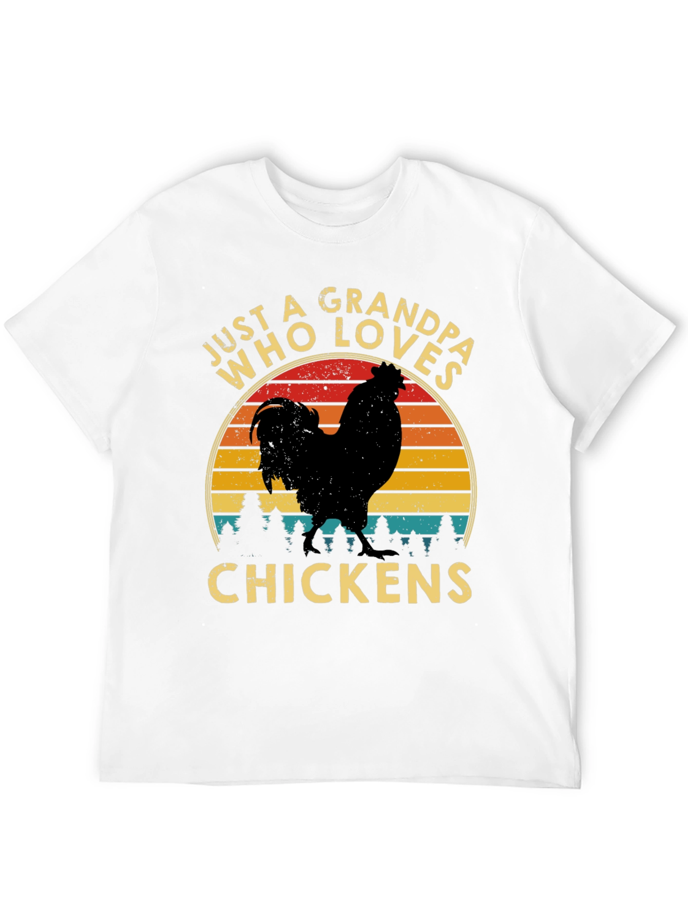 Grandpa Chicken Lover T-Shirt
