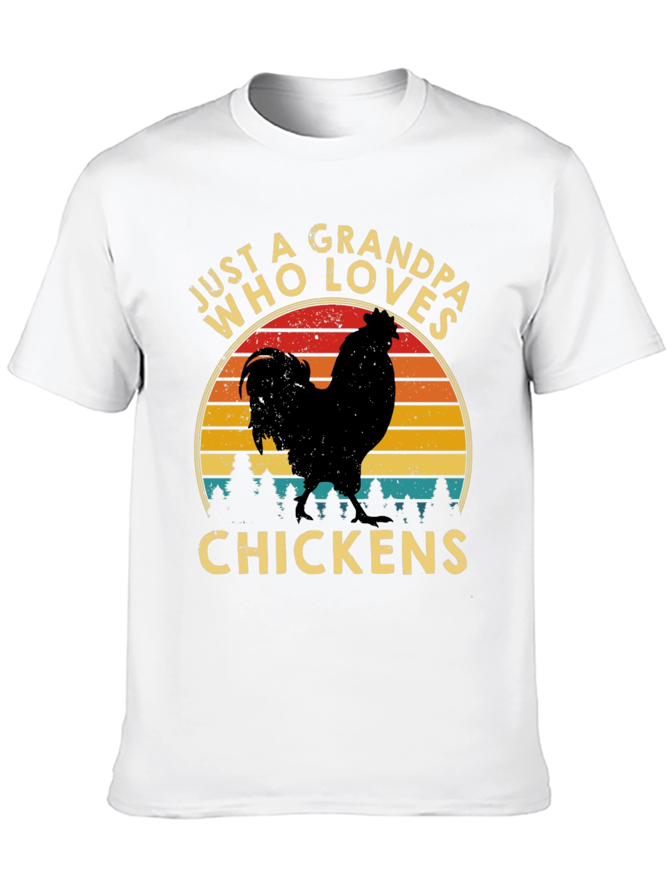 Grandpa Chicken Lover T-Shirt