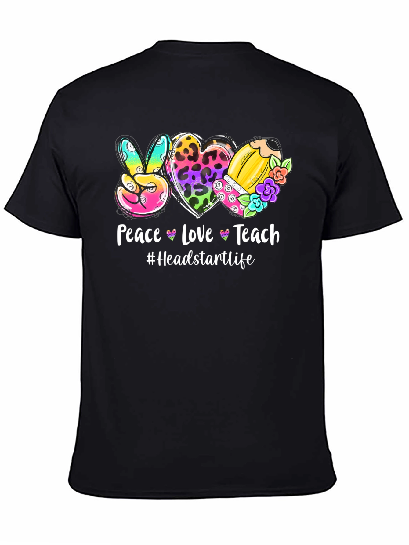 Peace Love Teach T-Shirt
