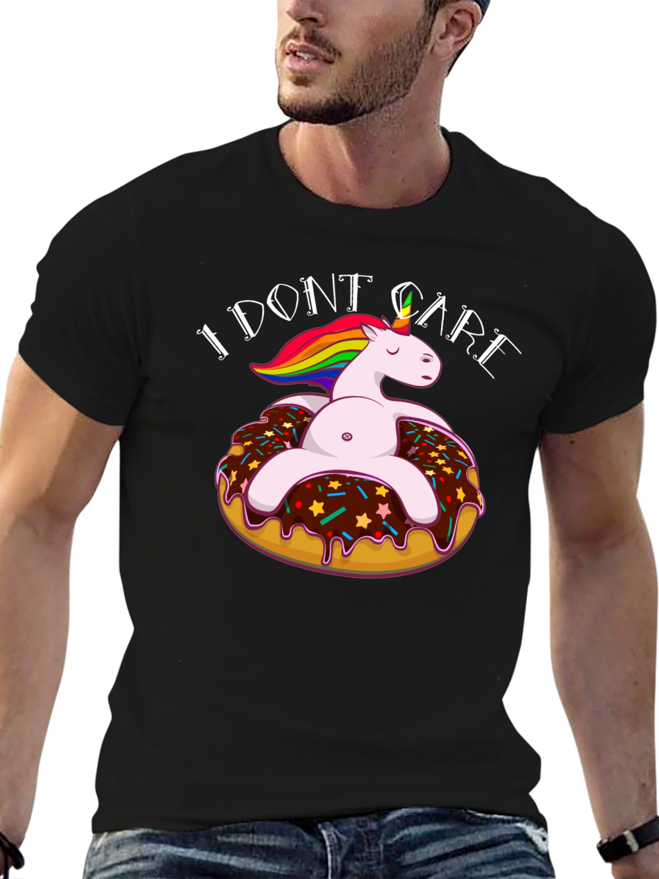 I Donut Care Unicorn T-Shirt