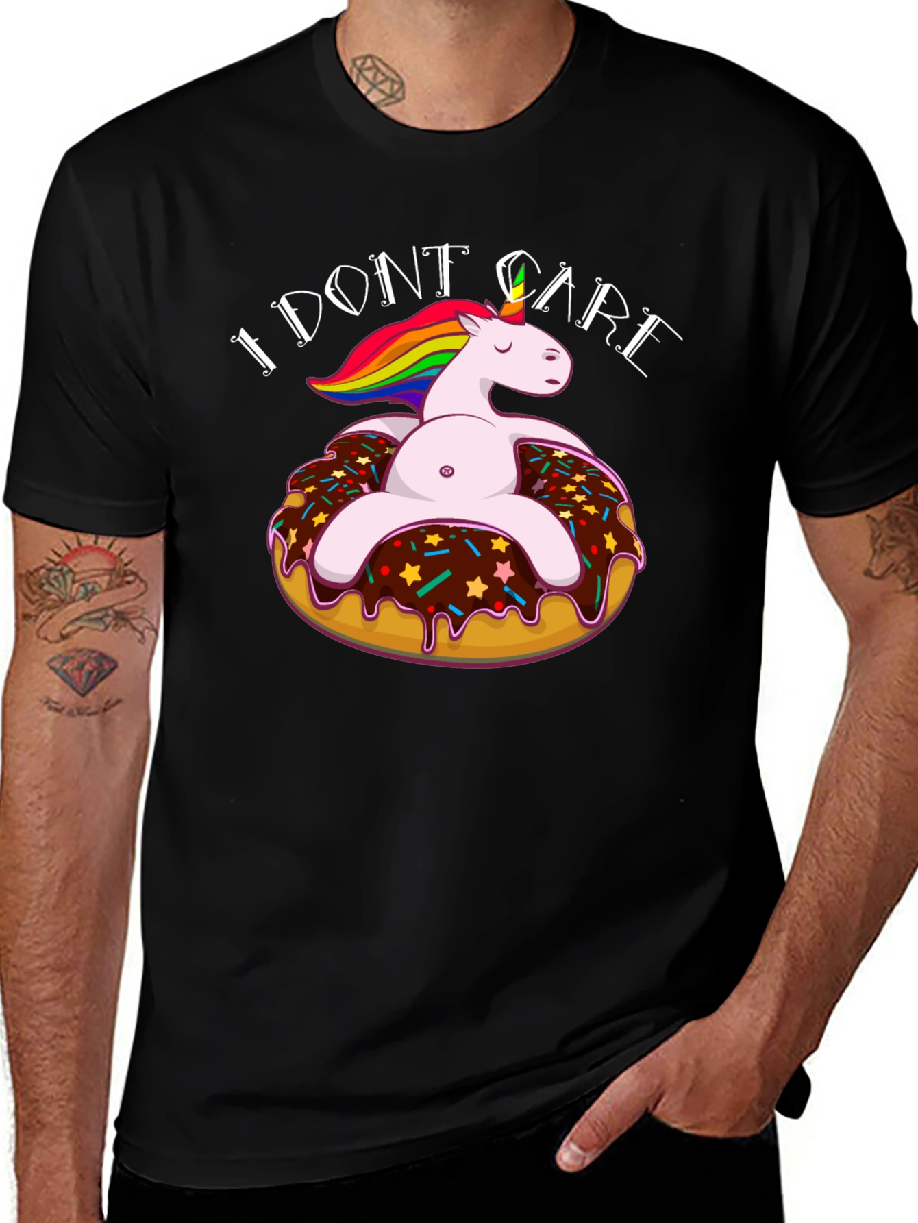 I Donut Care Unicorn T-Shirt