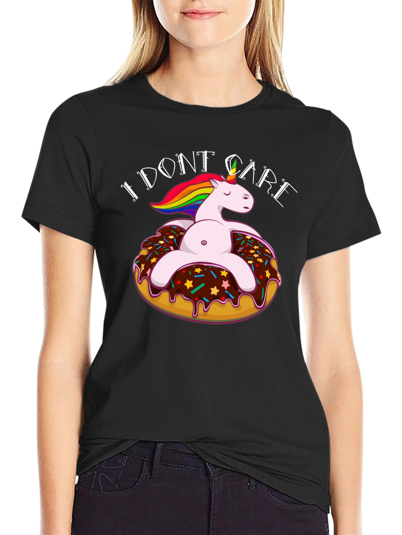 I Donut Care Unicorn T-Shirt