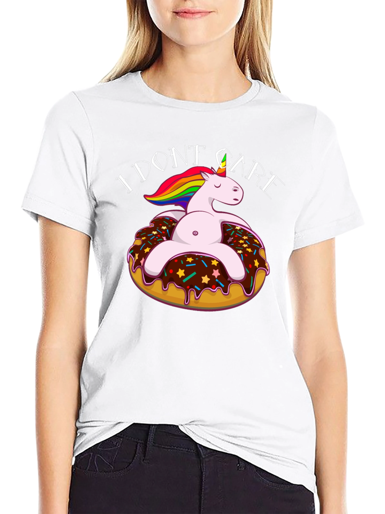 I Donut Care Unicorn T-Shirt