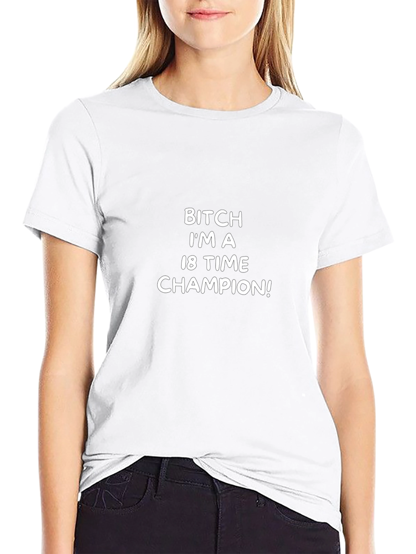 18 Time Champion T-Shirt - Bold Statement Tee