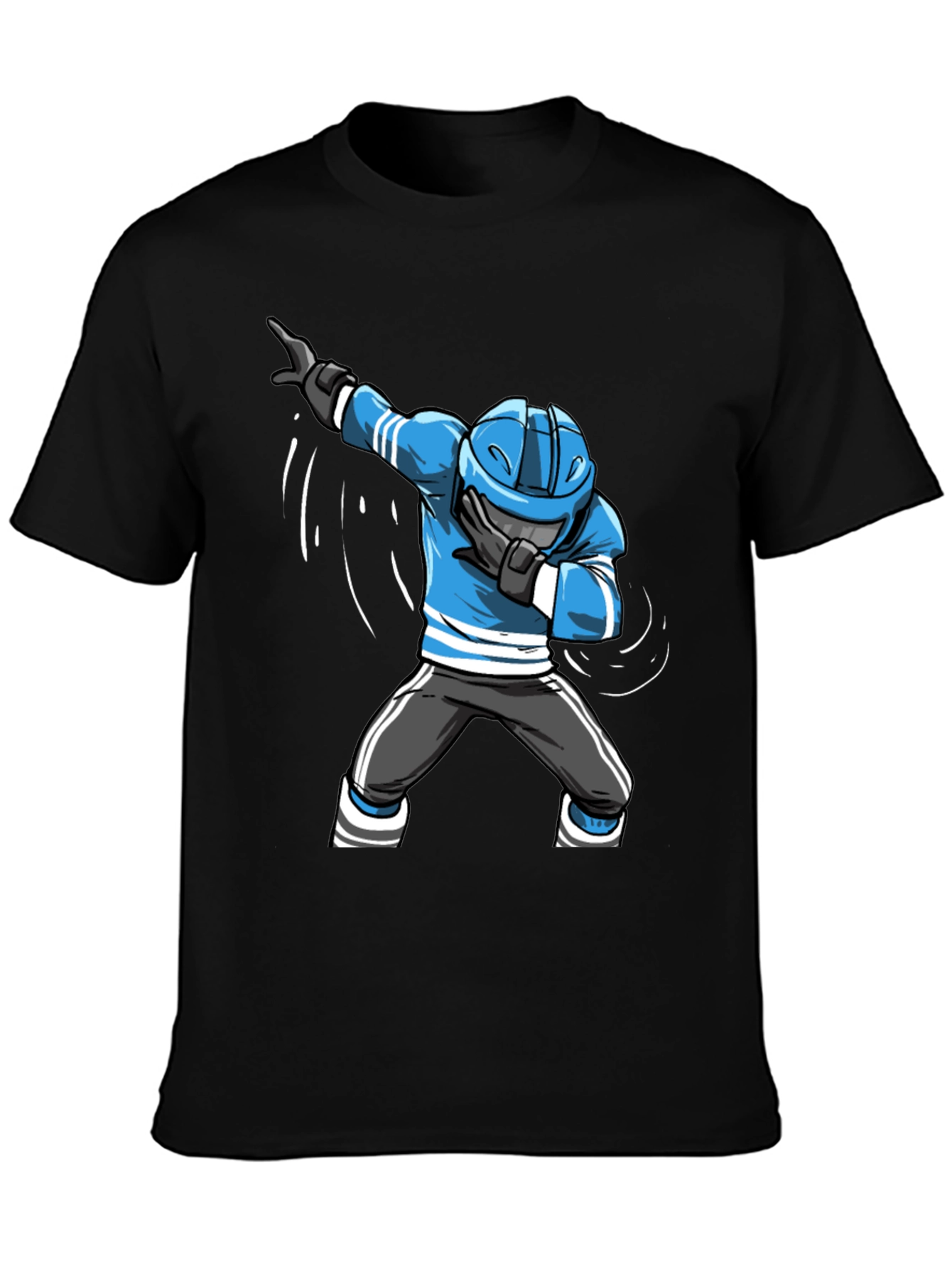 Dabbing Hockey Player Graphic Tee