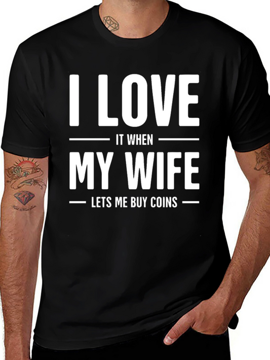 I Love My Wife Mens T-Shirt