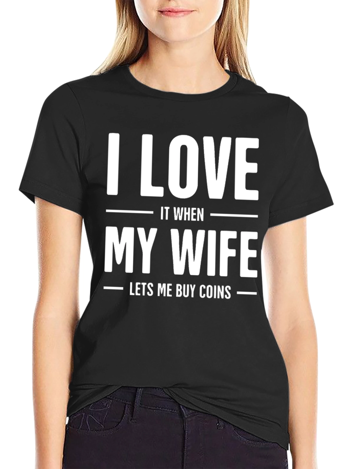 I Love My Wife Mens T-Shirt