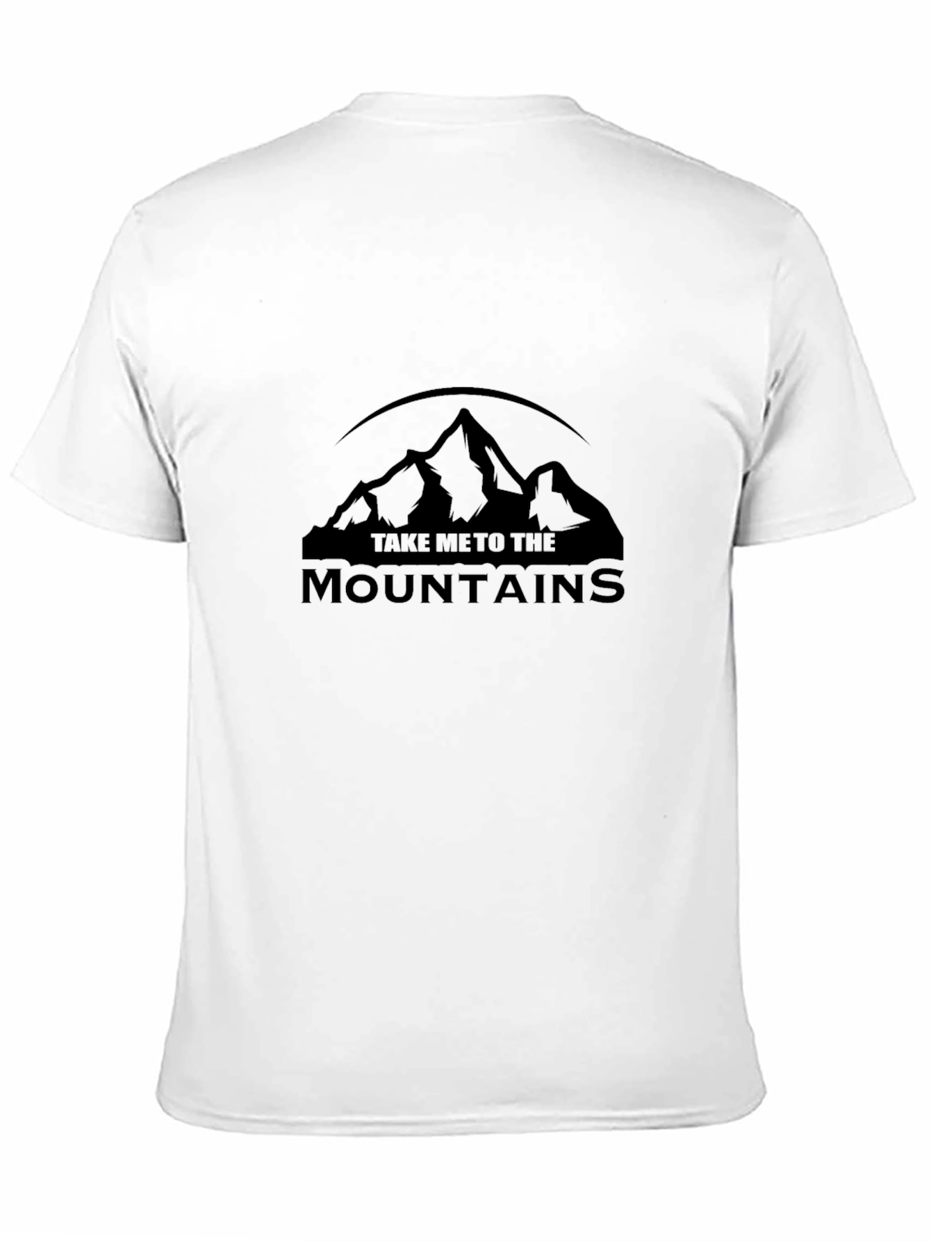 Take Me to the Mountains T-Shirt - Black