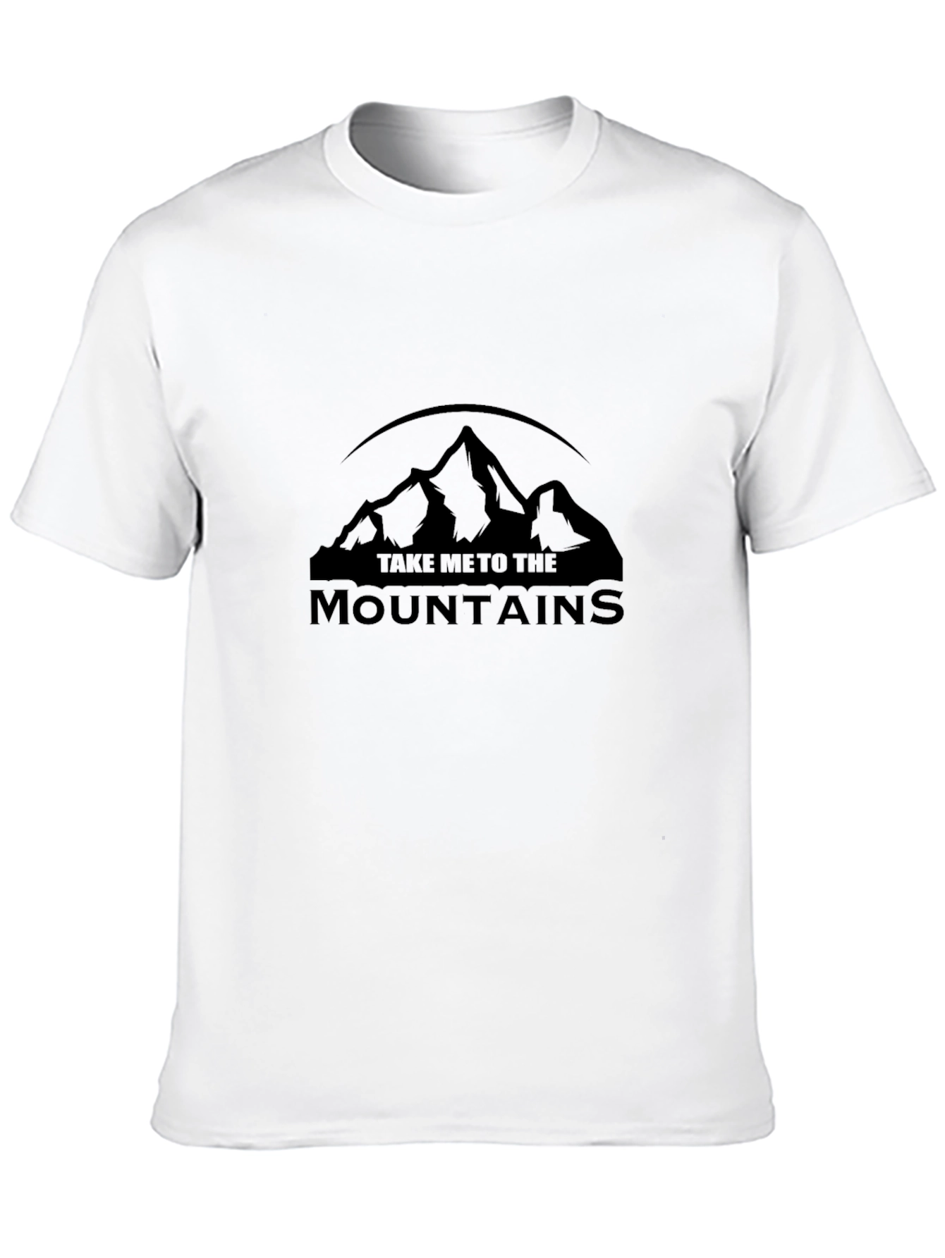 Take Me to the Mountains T-Shirt - Black