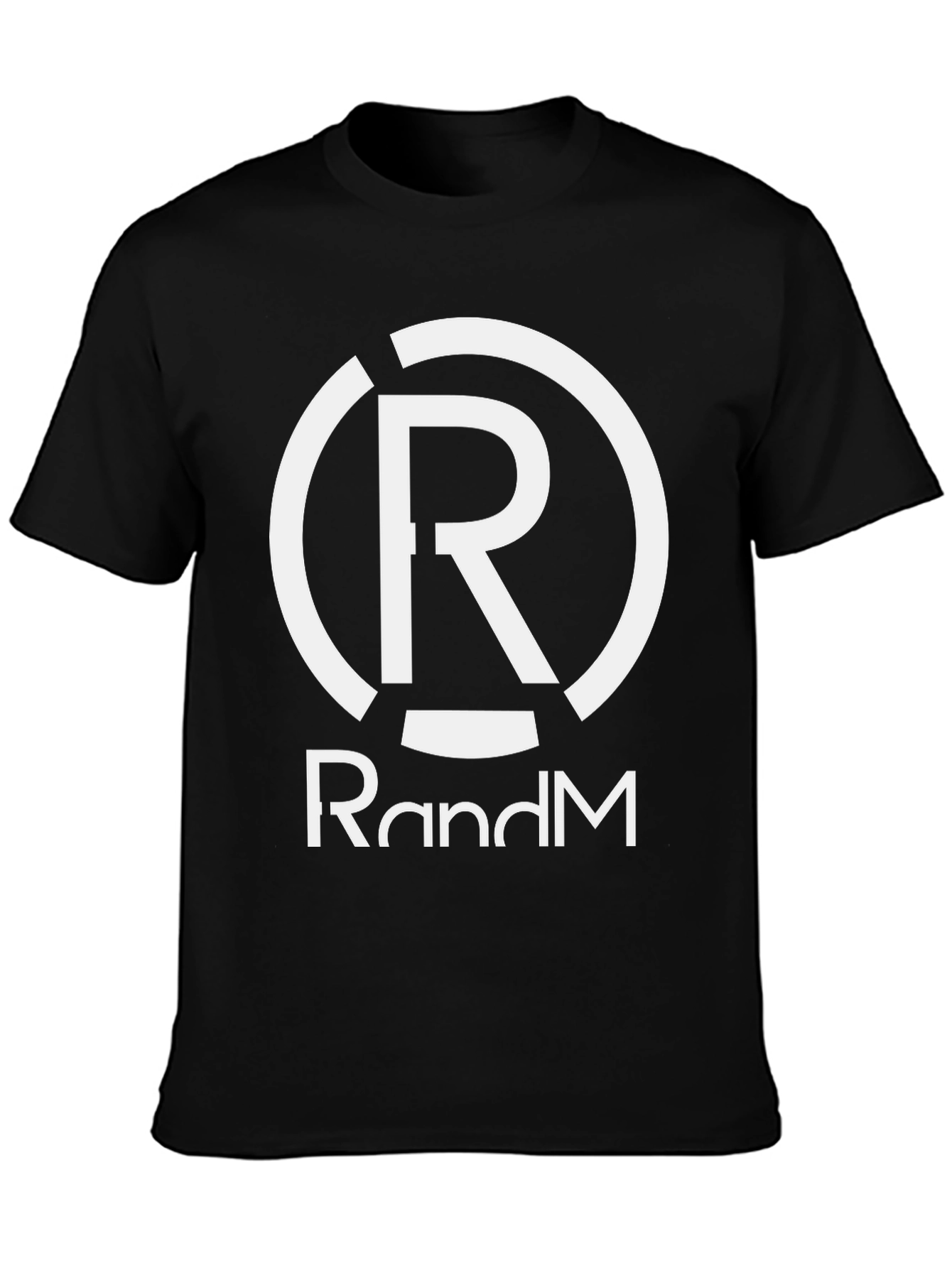 RandM Logo Black T-Shirt - Casual Wear