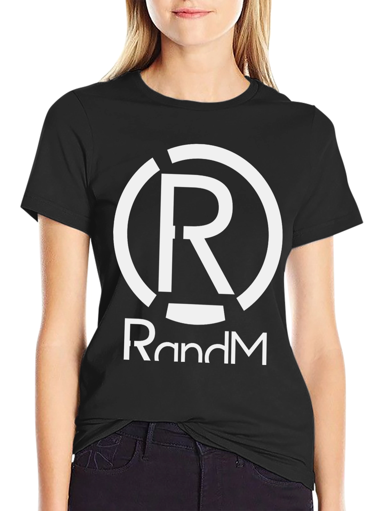 RandM Logo Black T-Shirt - Casual Wear
