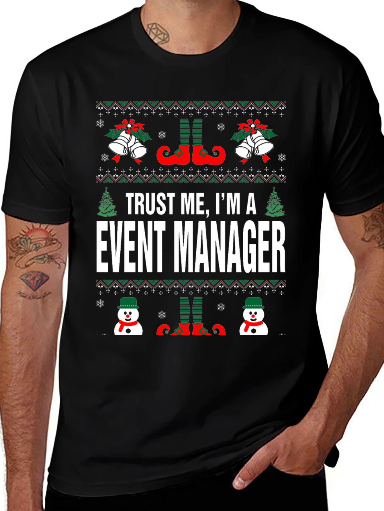 Event Manager Christmas Sweater T-Shirt