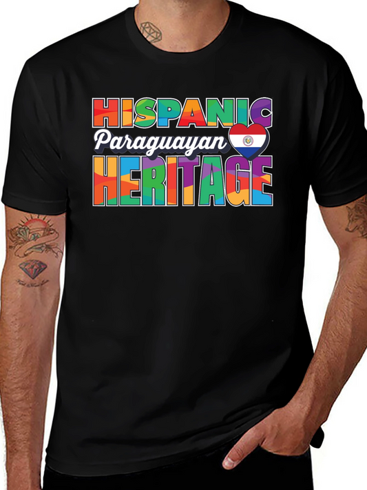 Hispanic Paraguayan Heritage Graphic Tee