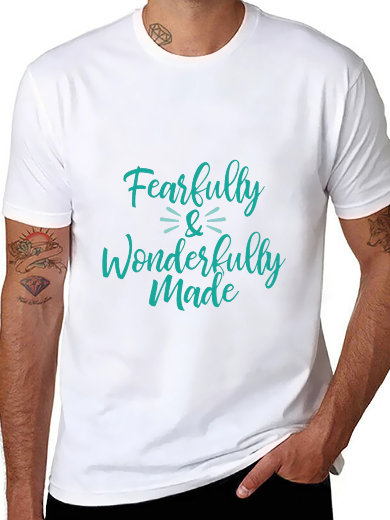 Fearfully and Wonderfully Made Graphic Tee