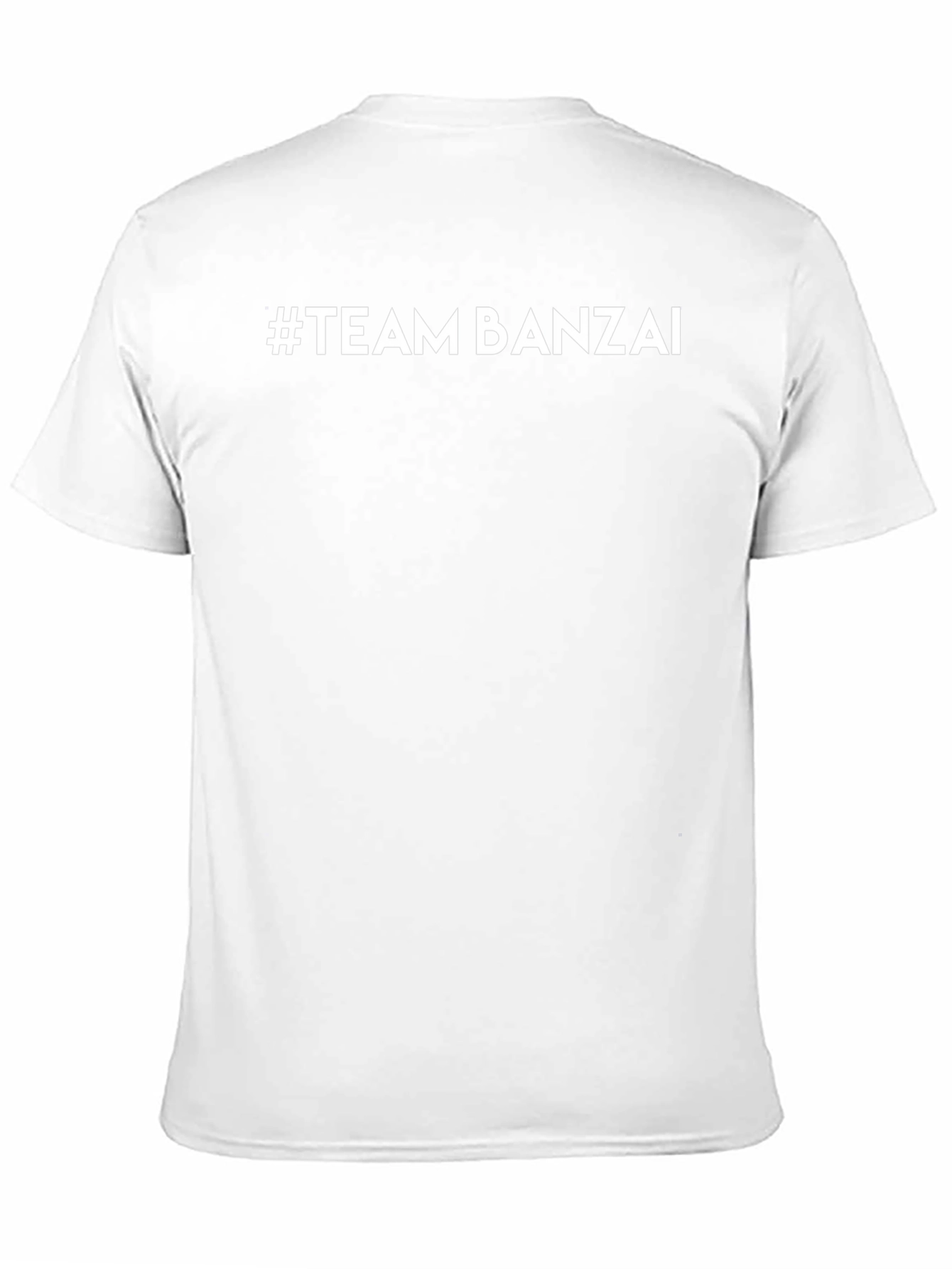 #Team Banzai Tee - Classic Black Cotton T-Shirt