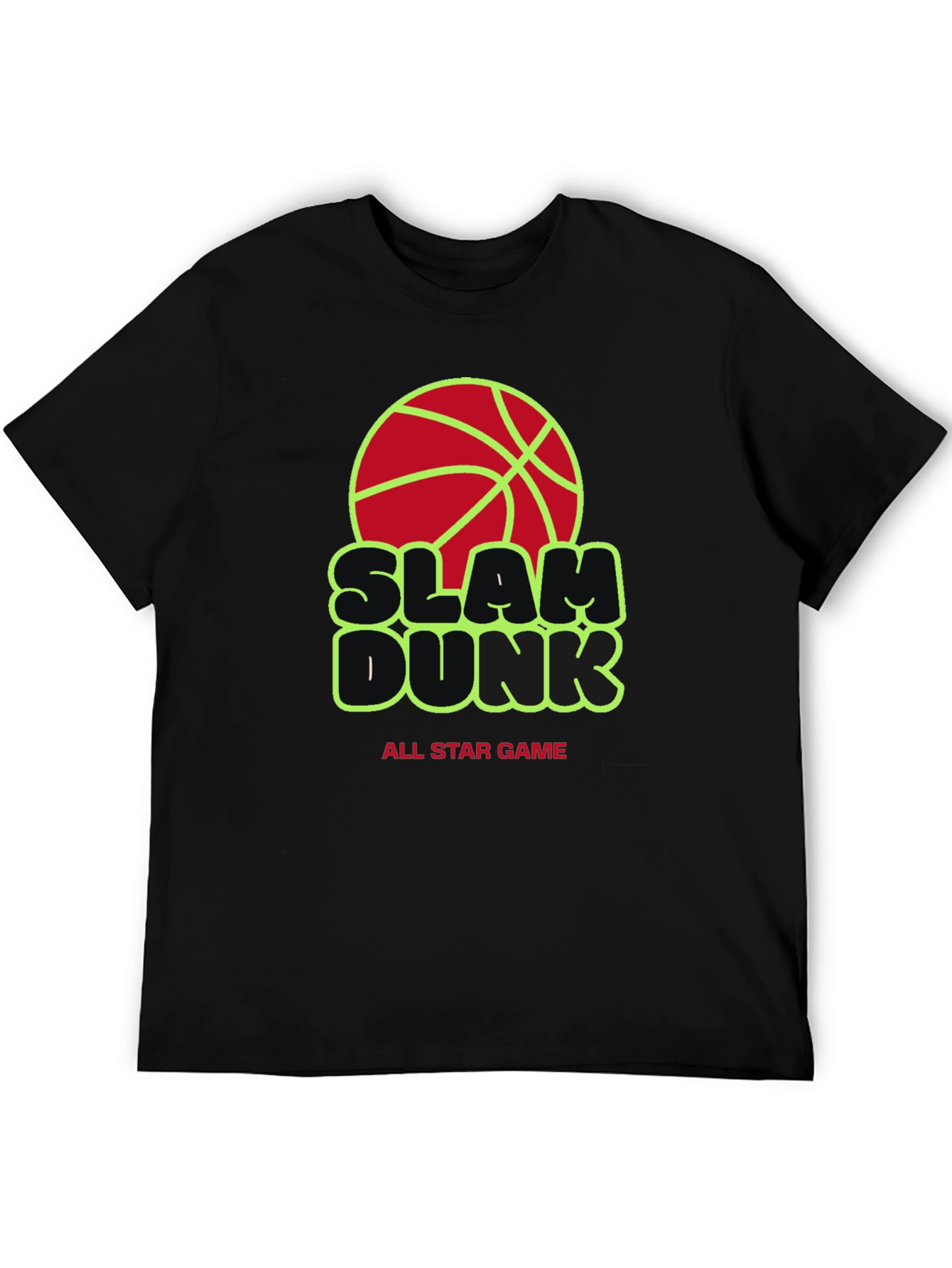Slam Dunk All Star Game Black Graphic Tee